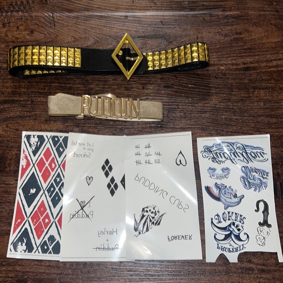 Accessories Harley Quinn Accessory Set Suicide Squad Halloween